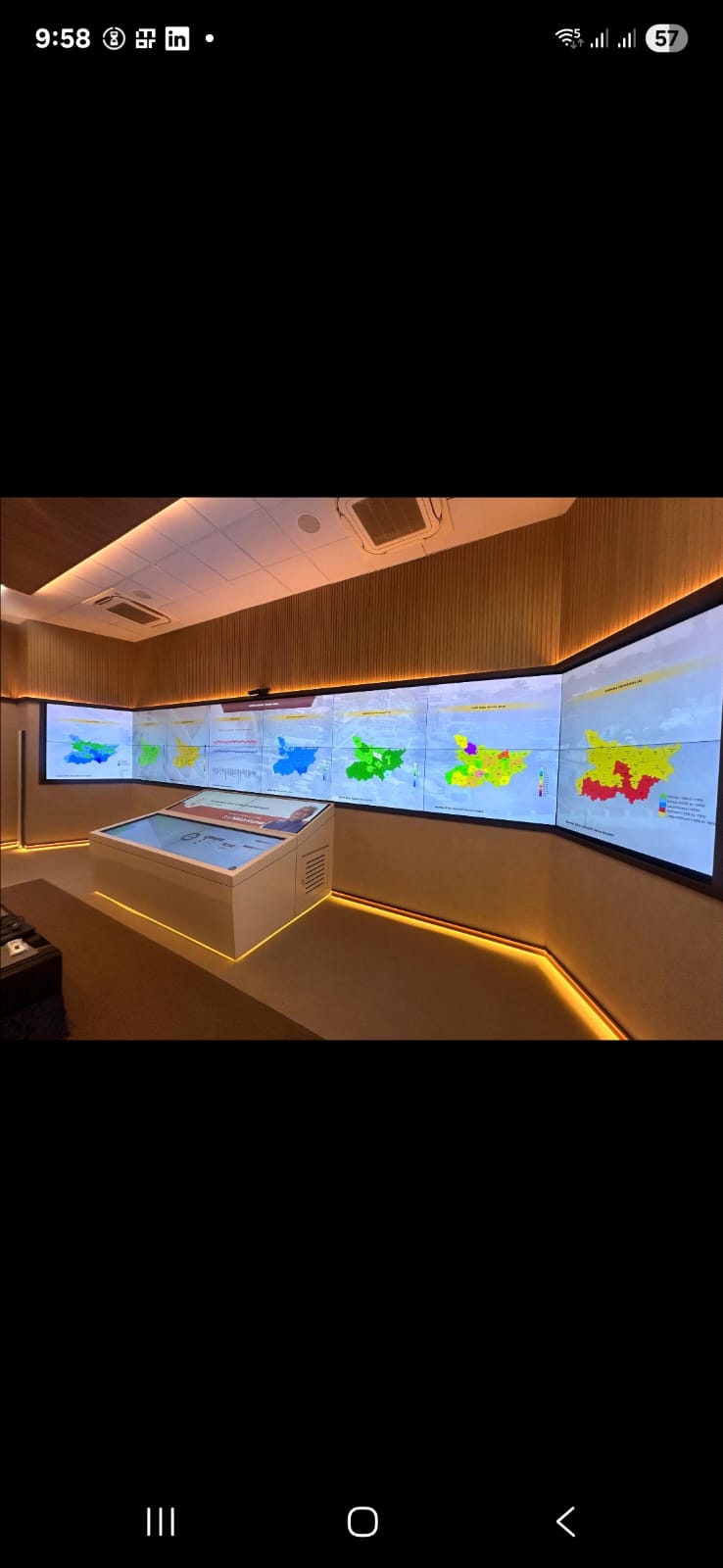 Southern Command video wall